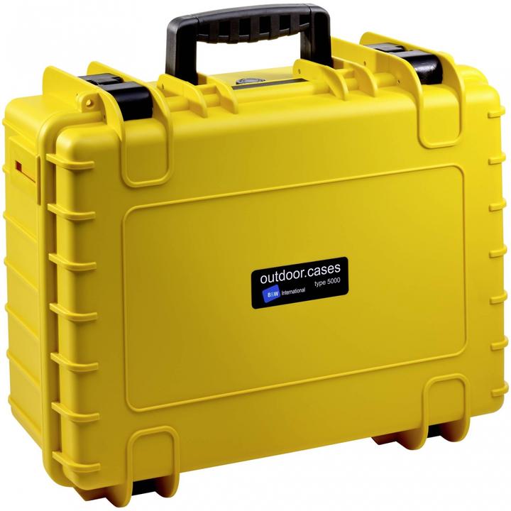 Actual product image B+W B&W Outdoor case type 5000 - SI yellow (Photo case, 22.10 l)