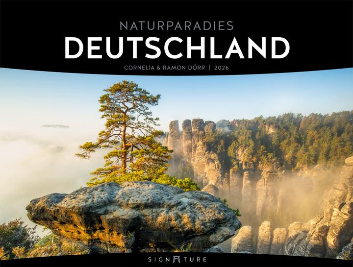 Produktbild Naturparadies Deutschland - Signature Kalender 2026 (66 x 50 cm, Deutsch)