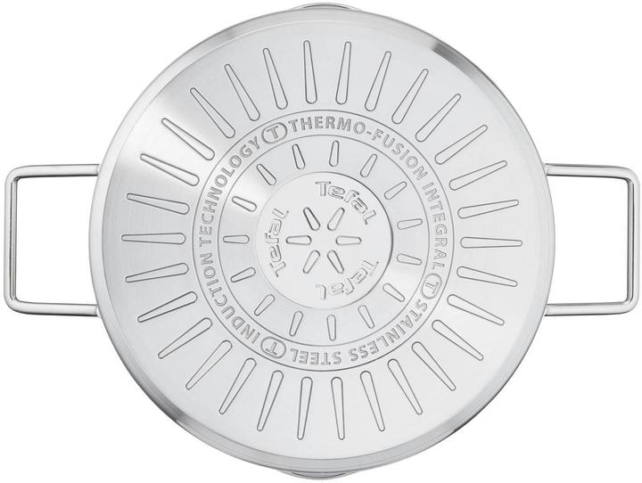 Actual product image Tefal Nordica Stewpot 20 cm (20 cm, Pot, Stainless steel)