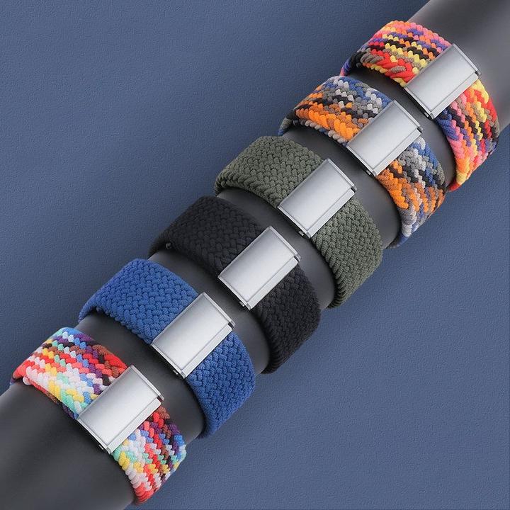 Produktbild Hurtel Strap Fabric Band for Watch Ultra / 9 / 8 / 7 / 6 / SE / 5 / 4 / 3 / 2 (49mm / 45mm / 44mm / 42mm) B (3, 4, Ultra)