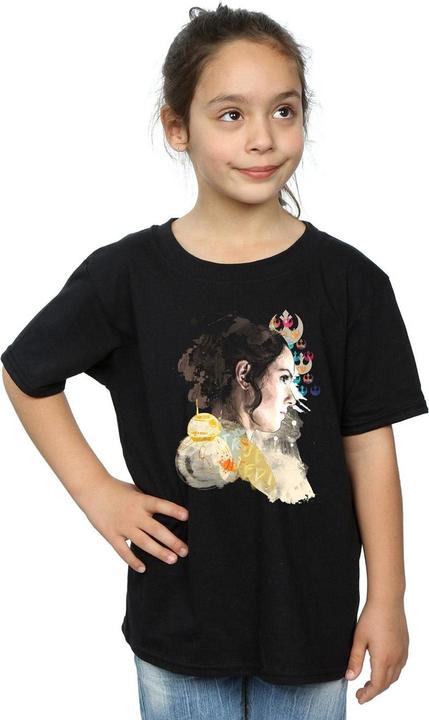 Immagine prodotto Star Wars Rey Collage Maglietta Ragazze (152, 158)