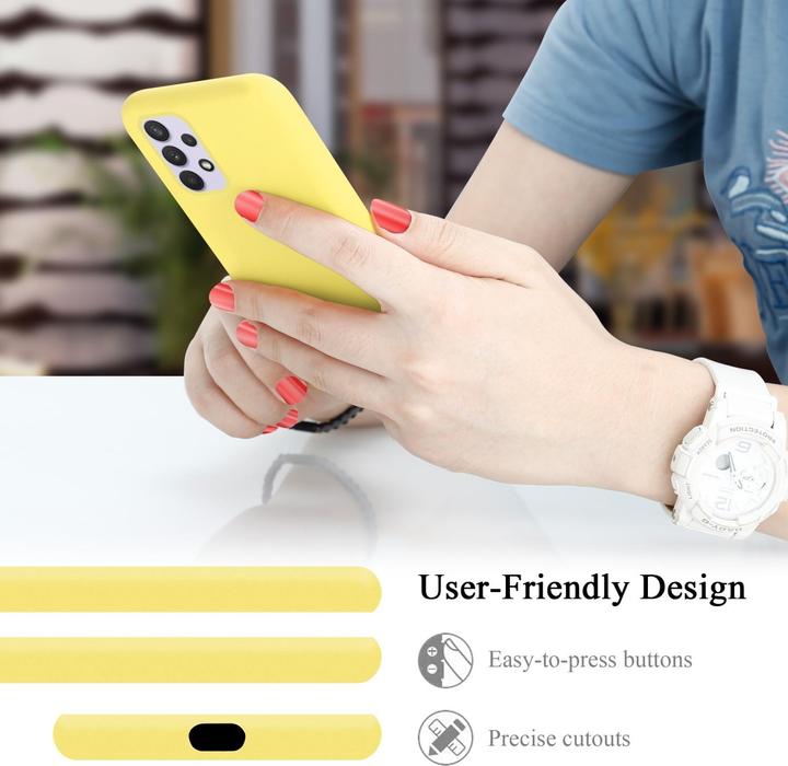 Produktbild Cadorabo TPU Liquid Silicone Case Hülle (Samsung Galaxy A33 5G)