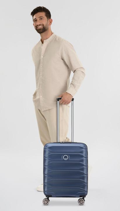 Produktbild Delsey Meteor 4 Rollen Kabinentrolley 55 cm mit Dehnfalte (46 l, Handgepäck (bis 50l))