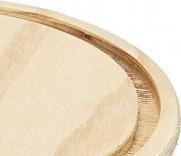 Actual product image Giftdecor crystal dome with wooden base 20 diameter x 30cm (22 x 22 x 30 cm)