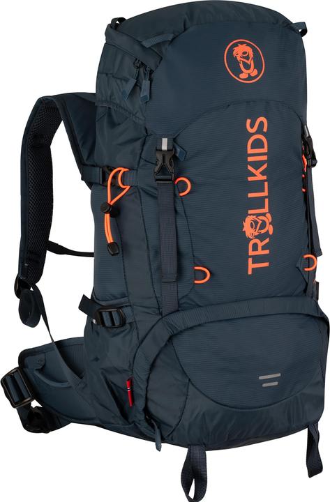 Dark Navy, Glow Orange