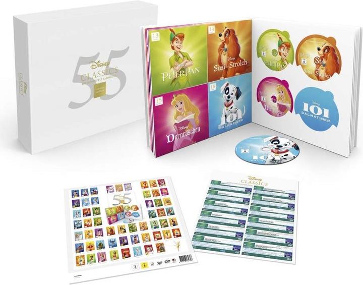 Disney Interactive Studios 55 Disney Classics - Limitierte Auflage (DVD, 2018, Deutsch)