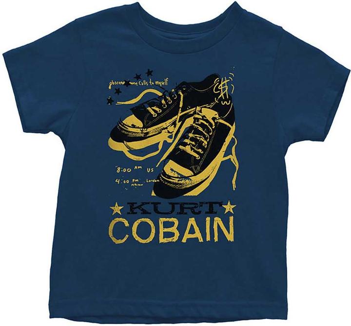 Image du produit Kurt Cobain T-shirt en coton à dentelle pour enfants (80)