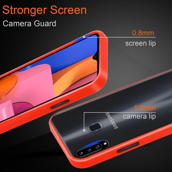 Productafbeelding Cadorabo Hybride matte hoes (Samsung Galaxy A20)
