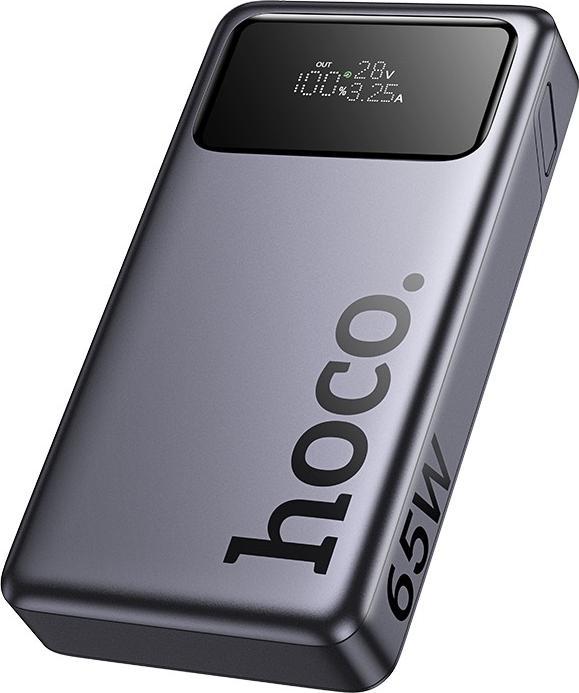 Actual product image Hoco - Q40 Leader PD65W Powerbank mit digitalem Display, 25000mAh, dunkelgrau (25000 mAh, 65 W)