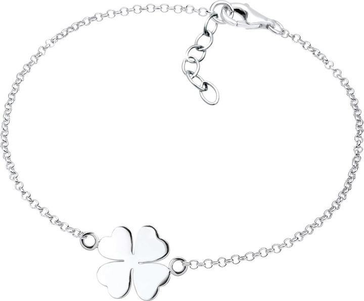 Elli Kleeblatt Glücksbringer (18 cm, Sterling Silber)