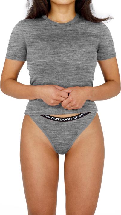 Image du produit Normani Lot de 2 Tanga Mérinos Femme "Dubbo" - 8551 (XS, lot de 2)