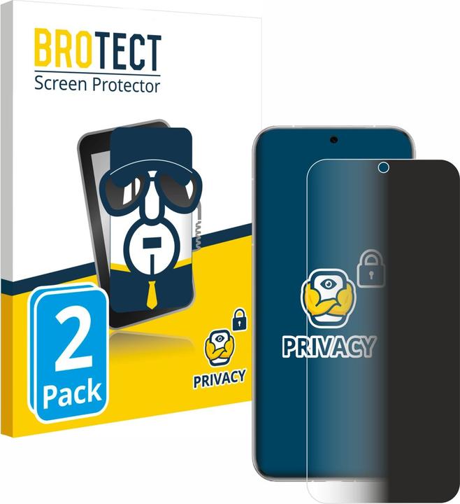 Produktbild BROTECT Sichtschutzfolie Anti-Spy Privacy Folie Blaulicht-Schutz (2 Stück, Honor 70 Pro)