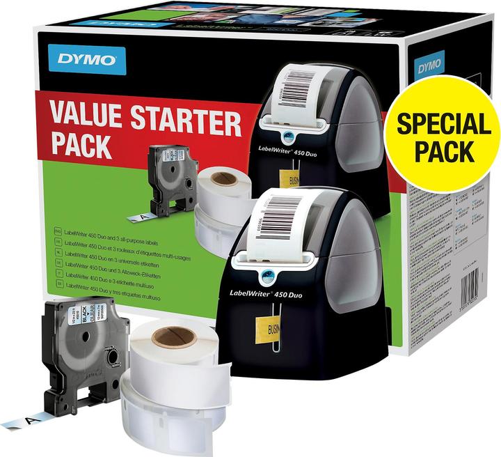 Actual product image Dymo S0929120 square multi-purpose labels