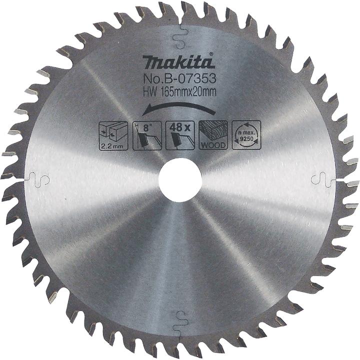 Actual product image Makita Circular saw blade for plunge-cut saws