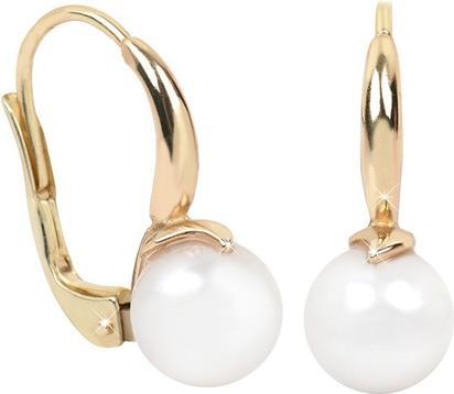 Image du produit Brilio Boucles d'oreilles élégantes en or avec perles réelles 745 235 001 00116 0000000