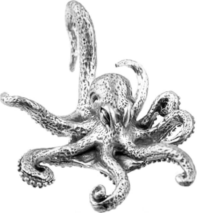 Image du produit Star Piercing Ohrgewicht silber Tintenfisch (Laiton)