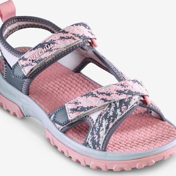 Quechua Wandersandalen Kinder - NH500 rosa