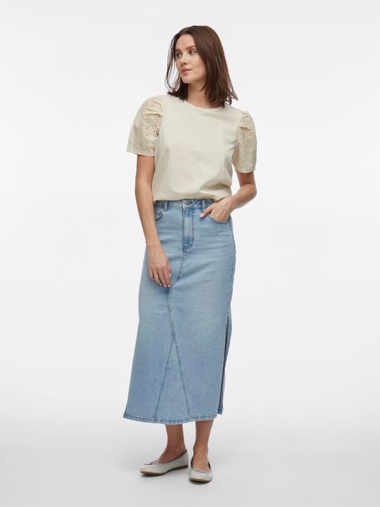 Actual product image Vila Rundhals Oberteil mit kurzen Ärmeln (S)
