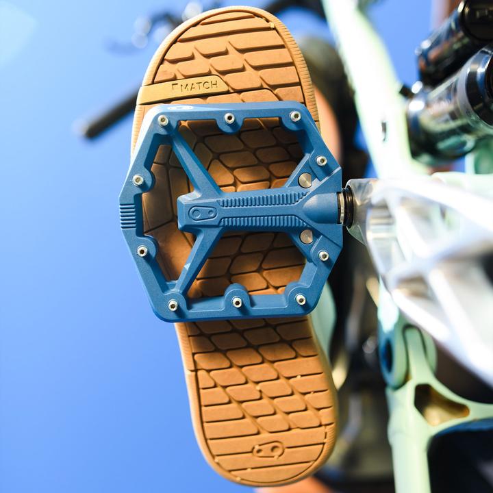 Produktbild Crankbrothers Pedal Stamp 1 large orange Gen 2