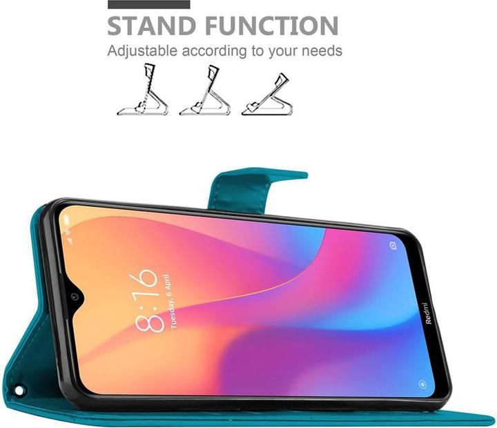 Produktbild Cadorabo Flower Book Cover (Xiaomi Redmi 8A)