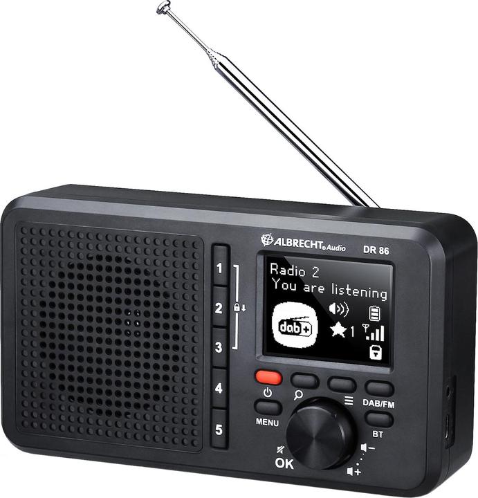 Immagine prodotto Albrecht DR 86 Senior (FM, DAB, Bluetooth)