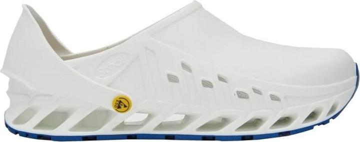 Actual product image Mobilex Scholl Evoflex - unisex white clogs size 46 (46)