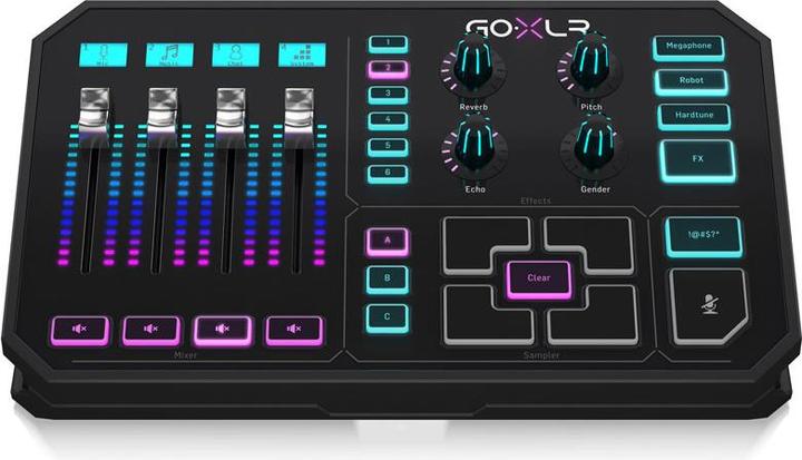Productafbeelding TC Helicon GoXLR, Mixer en USB Audio Interface (Studio en live mixer)