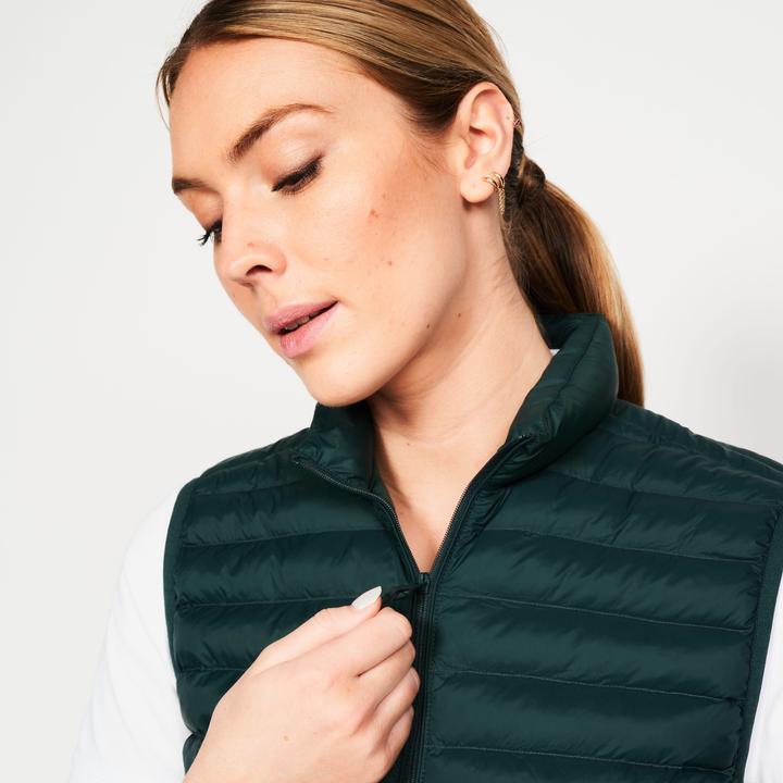 Produktbild Inesis Women's golf sleeveless down jacket - MW500 green (L)