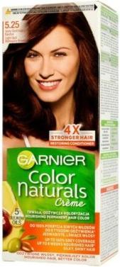 Actual product image Garnier Color Naturals Hair Colour Cream 5.25 Opalescent Chestnut (5.25 Jasny Opalizujący Kasztan)