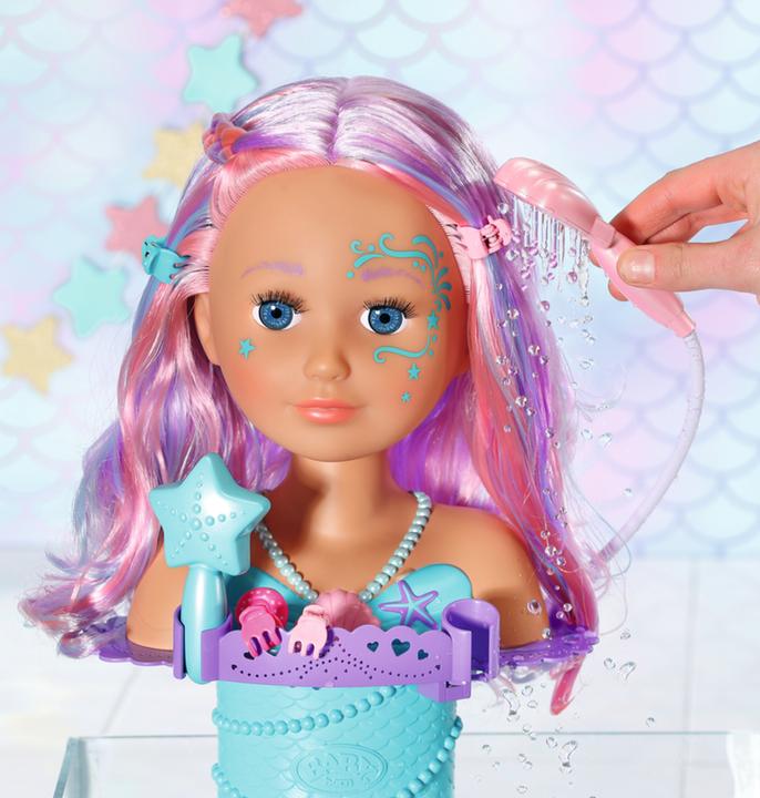 Productafbeelding Zapf Creation BABY born Sister Styling Head Meerjungfr