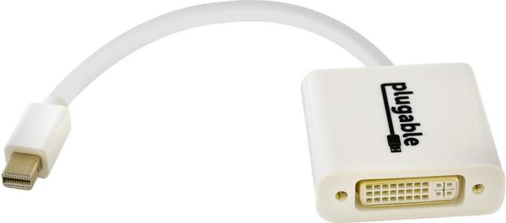 Actual product image Plugable Mini DP (TBT 2) to DVI Adapter (DVI, Mini DP)