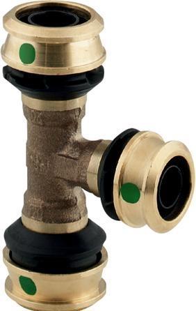 Actual product image Viega T-stykke med SC 50 x 25 x 50mm