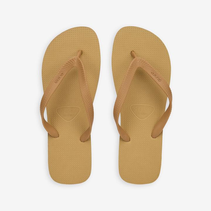 Produktbild Olaian Zehensandalen Herren 500 beige (45)