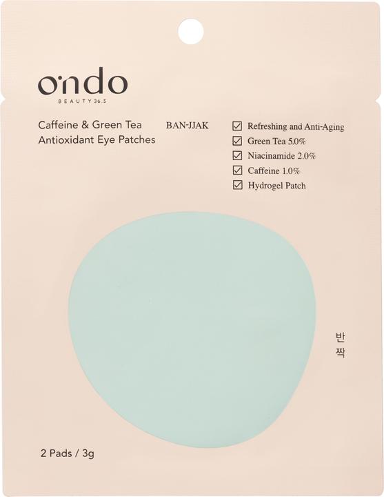 Produktbild Ondo Caffeine & green tea antioxidant eye patches (Patches)
