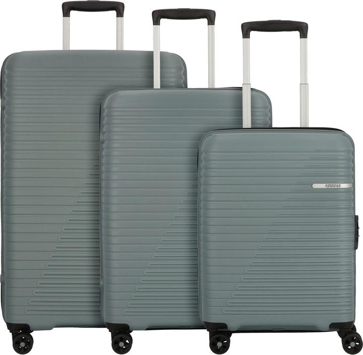 Image du produit American Tourister Liftoff 4 Rollen Kofferset 3-teilig mit Dehnfalte (208 l, XL (à partir de 115l))