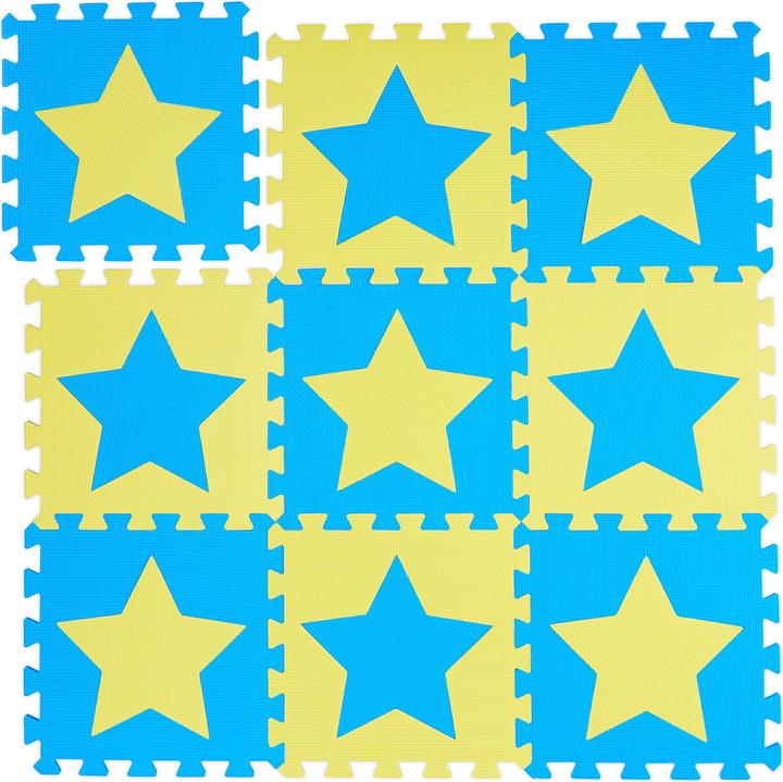 Actual product image Relaxdays Puzzle mat stars (32 x 32 x 1 cm)