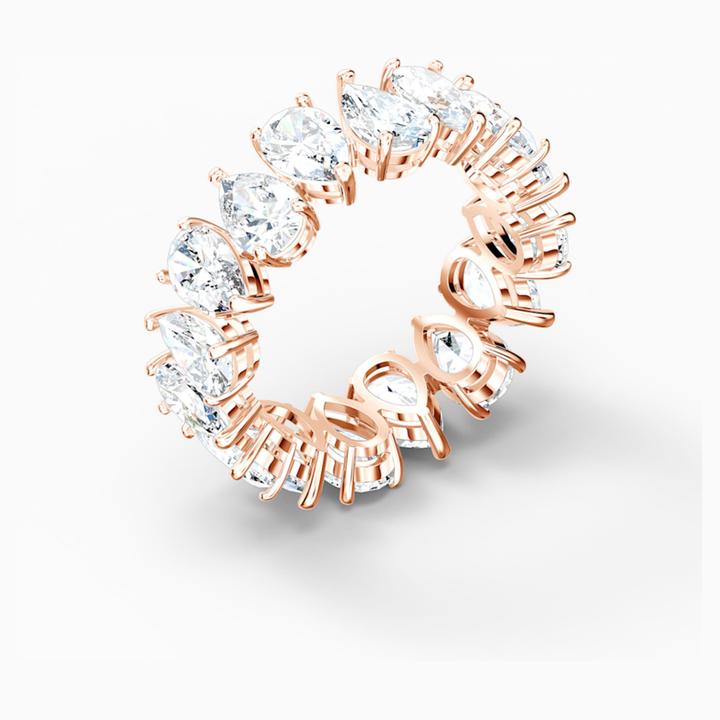 Immagine prodotto Swarovski Vittore Pear Ring Rosé 60 (60)
