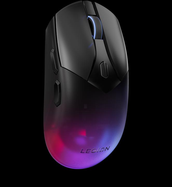 Image du produit Lenovo Legion M410 Wireless RGB Mouse - Mus - 6 knapper - Sort med RGB lys (Sans fil, Filaire)