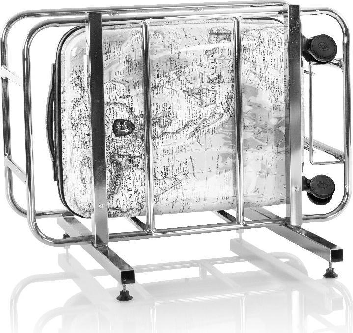 Image du produit Heys Journey Fashion Spinner -matkalaukku, mustavalkoinen kartta (49 l, Bagage à main (jusqu'à 50l))