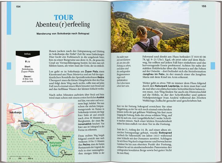 Produktbild Reise-Taschenbuch Reiseführer Serbien