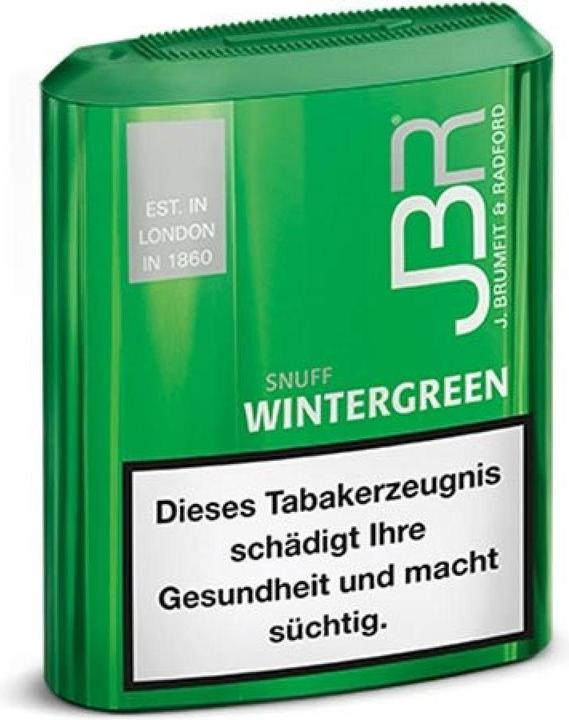 Produktbild JBR Wintergreen Schnupftabak (20 g)