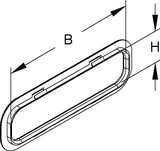 Produktbild Niedax Kabelschutzring (Kabeldurchlass, 16.50 cm)