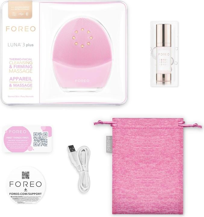 Immagine prodotto Foreo LUNAâ"¢ 3 plus detergente termale per il viso con microcorrente per pelli normali Luna