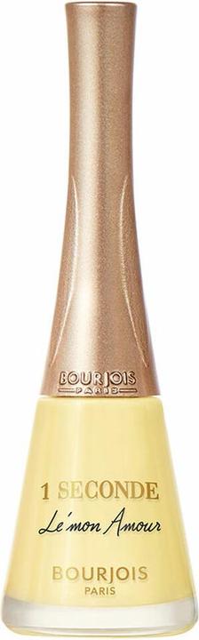 Immagine prodotto Bourjois - 1 Second French Riviera Smalto per unghie 9 ml 55 Lemon Amour (Nº 55 Le'mon amour, Smalto per unghie effetto gel)