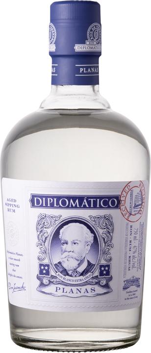 Diplomático Planas Ron Blanco Extra Anejo Rum (1 x 70 cl)