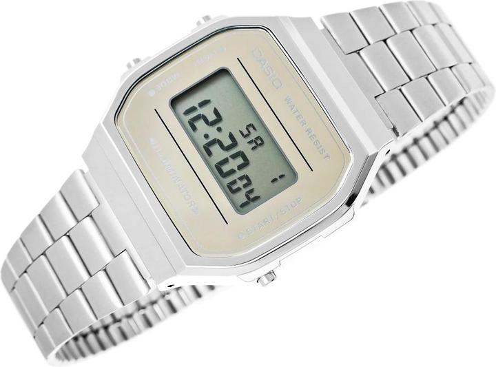 Actual product image Casio Retro Vintage - A168WEM-7EF (Digital watch, 34 mm)