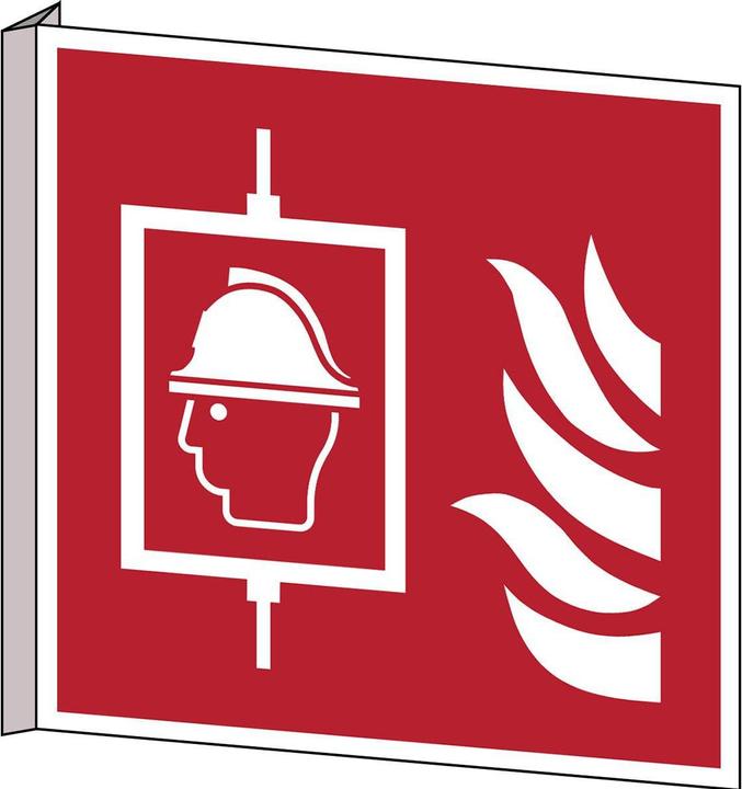 Immagine prodotto Brady B-455, Cartello di sicurezza ISO - Ascensore per la lotta antincendio (F017), cloruro di polivinile