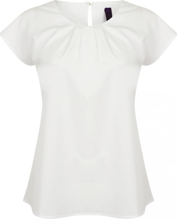 Produktbild Henbury Bluse mit Plissee-Kragen, Damen (4XL)