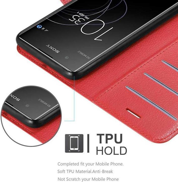 Actual product image Cadorabo Book with stand function cover (Xperia XA1 Plus)