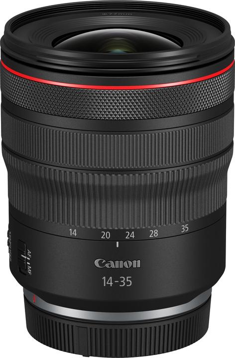 Canon RF 14-35mm f/4L IS USM (Canon RF, Plein format)